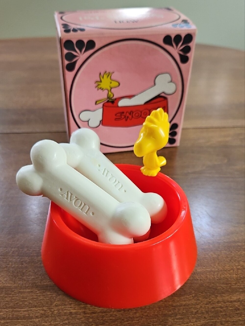 VTG Avon Peanuts 3pc Lot: Lucy Bottle, Charlie Brown Mug, Snoopy Soap Dish - Picture 11 of 14
